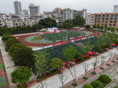 第五届中国城市少儿足球联赛贺州赛区隆重开幕
