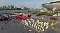 “济德杯”千人齐赛八段锦！打卡沪上地标“梅